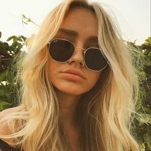 Ray-Ban STORE DISPLAY Hexagonal RB3548N Green Lenses